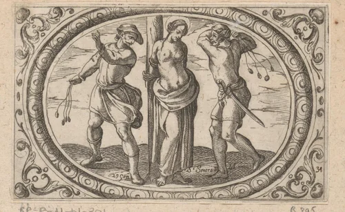 H. Severa by Antonio Tempesta, print, 1565-1630