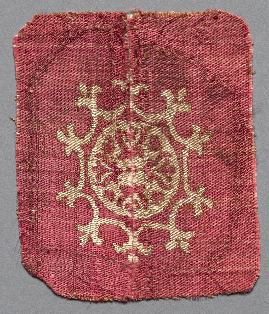 Ornament from a Tunic, Two Fragments Joined as One by Unknown, textile, 700-799