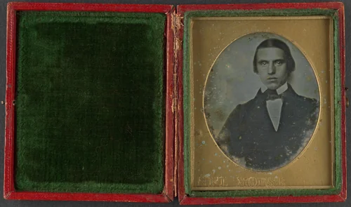 [Portrait of a Young Man] by Samuel Morse, photograph, 1840