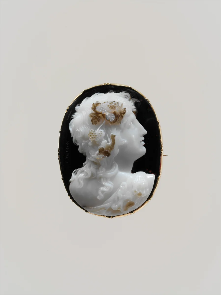Bust of a bacchante by Nicola Morelli, other, 1820-1838