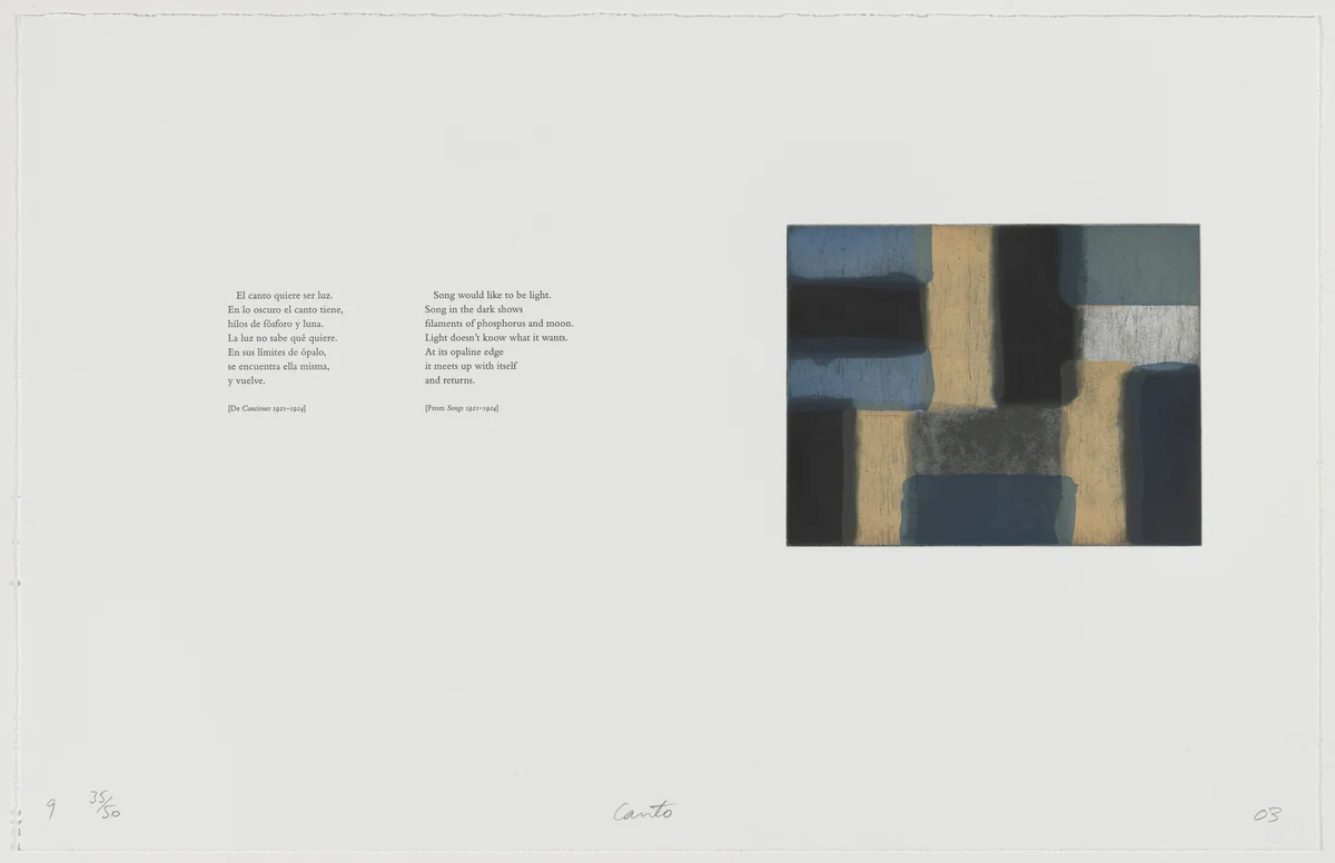 Canto by Sean Scully, portfolio, 2003