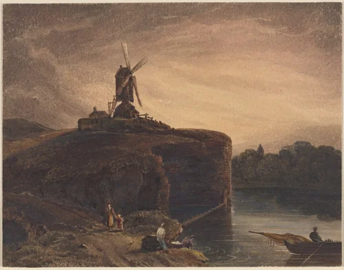 The Mill by Rembrandt van Rijn, drawing, 1800-1850
