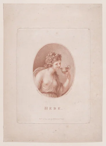 Hebe by Francesco Bartolozzi, print, 1782
