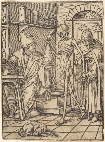The Physician by Hans Lützelburger, print, 1521-1531