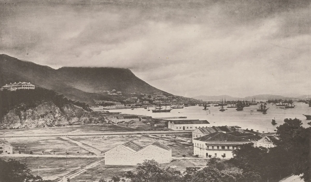 City of Victoria, Hong-Kong by John Thomson, photograph, 1873