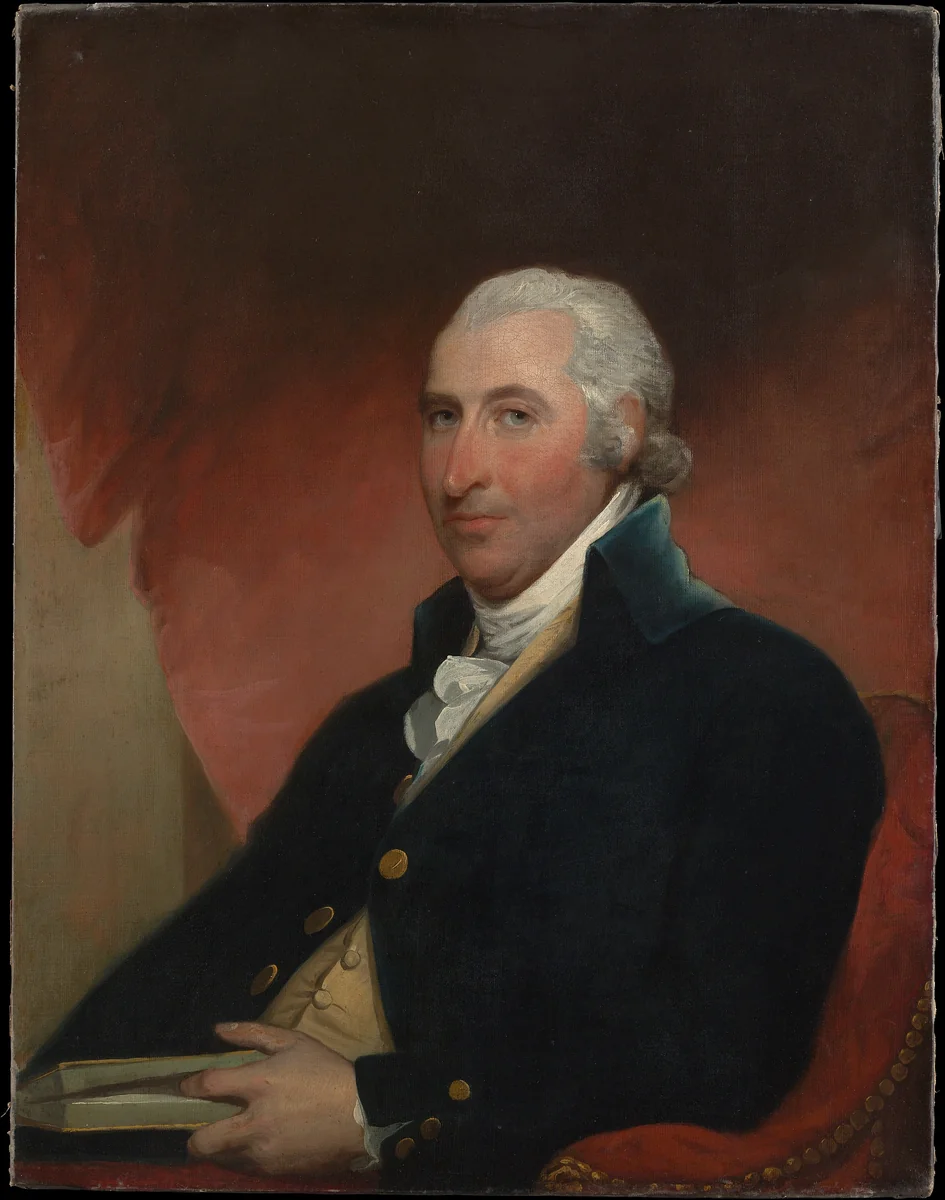 John Shaw by Gilbert Stuart, artwork, 1793