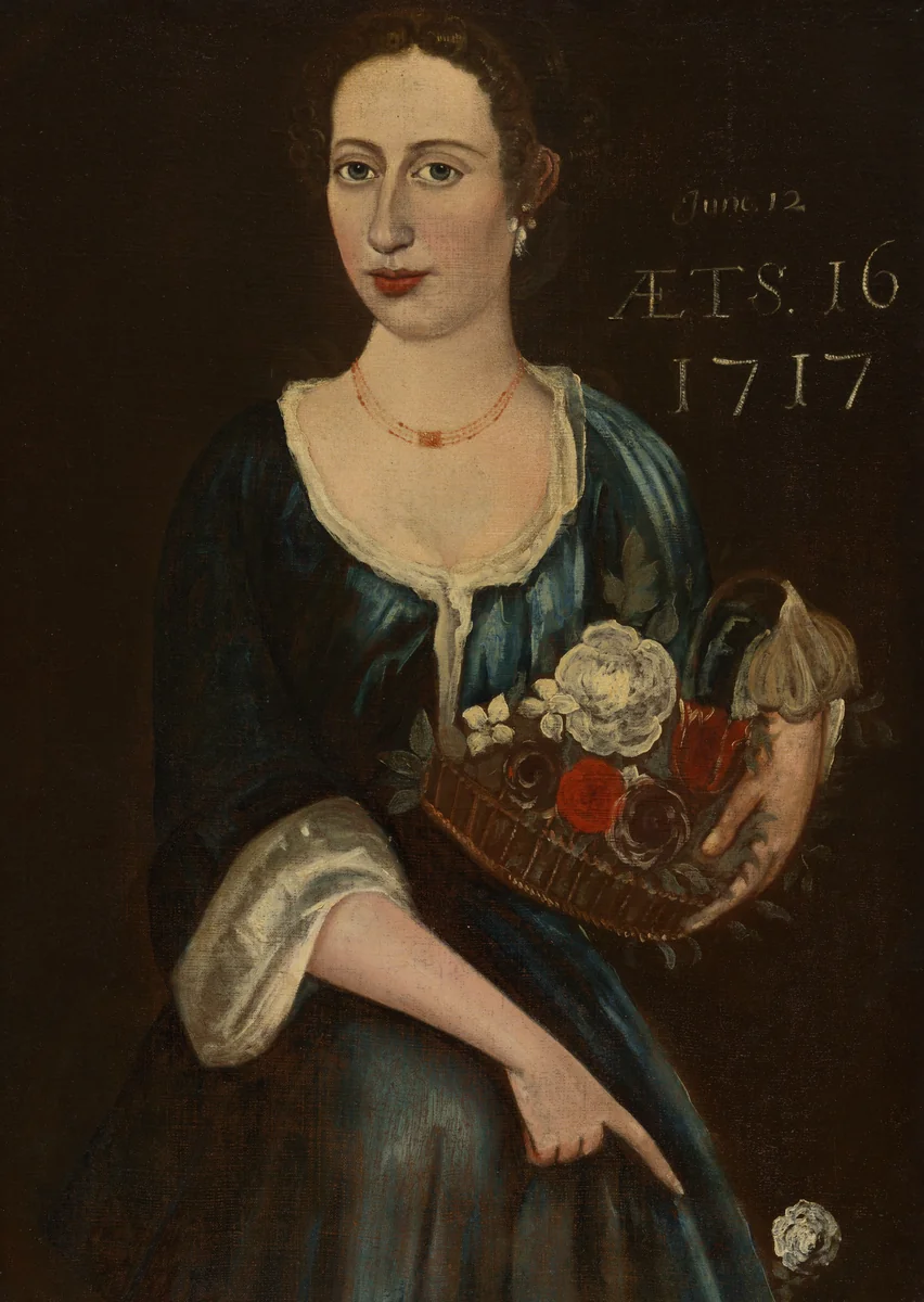 Miss Vanderveer, or Miss Vandeveer by John Watson, painting, 1717