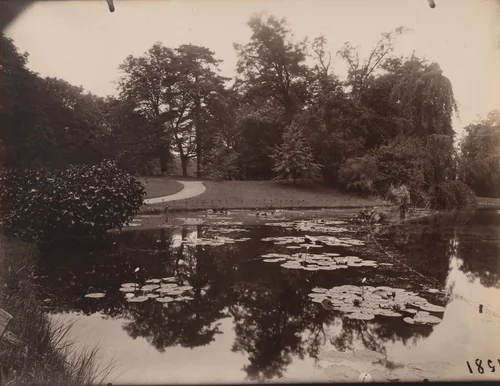 Bagatelle by Eugène Atget, photograph, 1925
