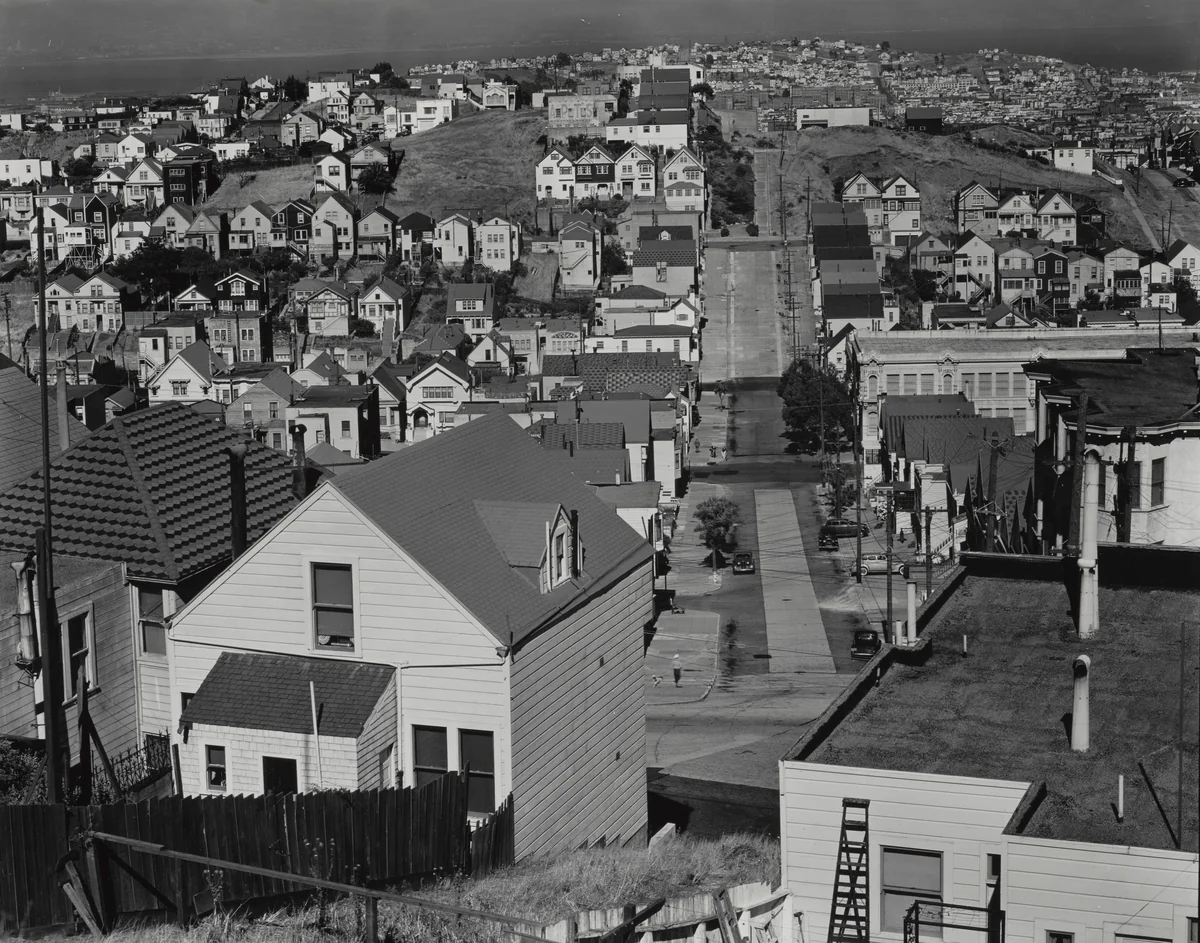 San Francisco Neighborhood by Brett Weston, photograph, 1939