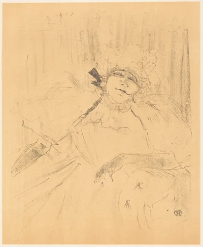 Old Song (Chanson ancienne) by Henri de Toulouse-Lautrec, print, 1898