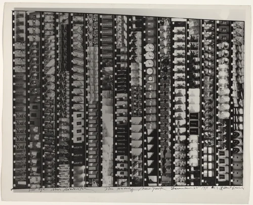 Goodbye Mr. Brodovitch I'm Leaving New York, December 23rd, 1971 OK? by Robert Frank, photograph, 1971