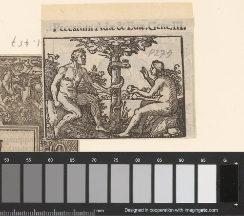 Zondeval by anonymous, print, 1530-1533