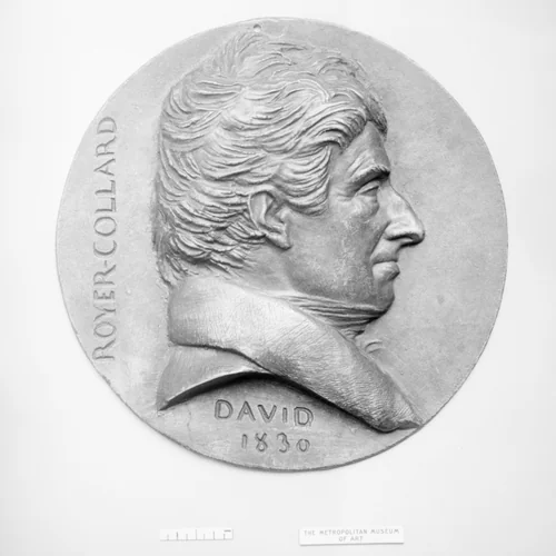 Pierre Paul Royer-Collard (1763–1845), French editor, philosopher, statesman, and Member of the Academy by Pierre-Jean David d'Angers, metalwork, 1830