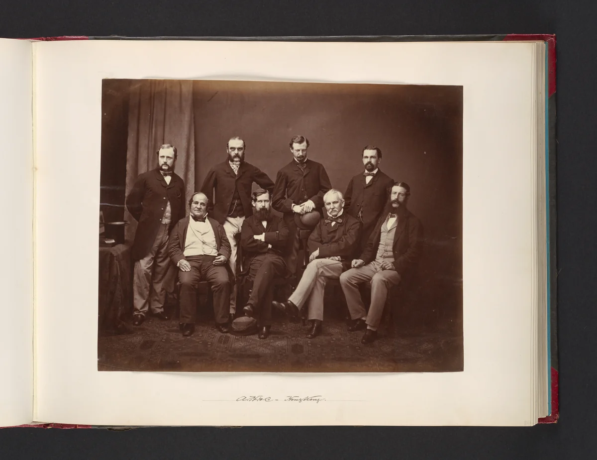 Augustine Heard & Co. Hong Kong by John Thomson, photograph, 1865