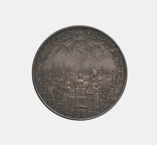 Amsterdam Town Hall "Stadhuis" by Jurriaen I Pool, metalwork, 1655