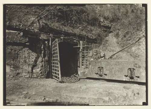 Motor for Coal Train, West Virginia by Lewis Wickes Hine, photograph, 1909