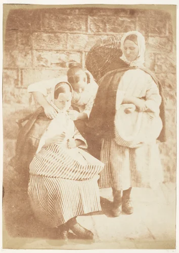 Newhaven Fishwives by Hill and Adamson, photograph, 1843-1847