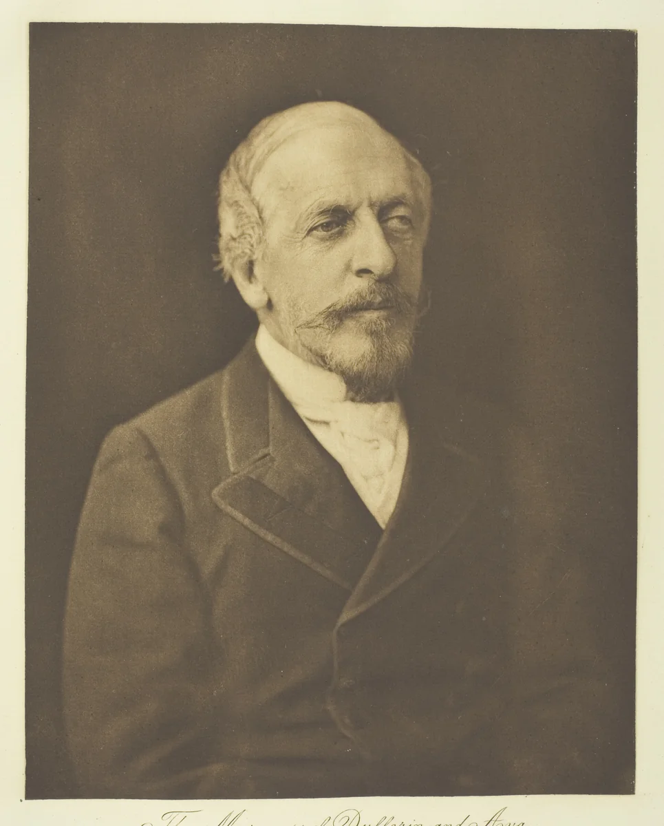 His Excellency the Marquess of Dufferin and Ava by Henry Herschel Hay Cameron, print, 1888-1898