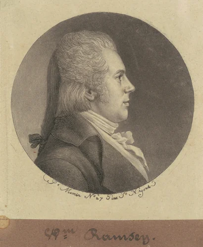 George Fitzwilliam by Charles B. J. Févret de Saint-Mémin, print, 1797