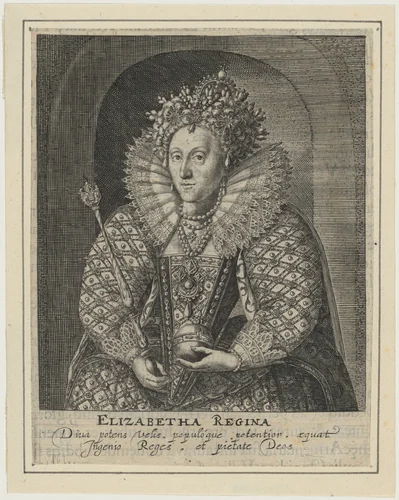 Queen Elizabeth by Magdalena van de Passe
Willem de Passe, print, 1620