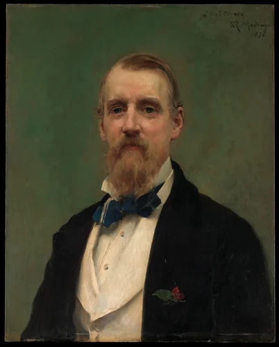 Samuel P. Avery (1822–1904) by Raimundo de Madrazo y Garreta, painting, 1876