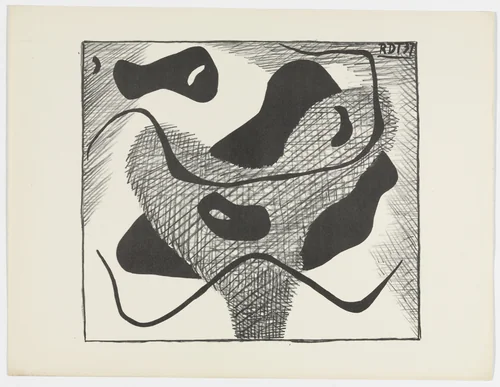 Untitled from American Abstract Artists by Rupert Turnbull, print, 1937