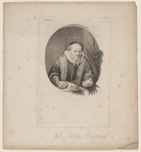 Jan Cornelisz Sylvius by Thomas Worlidge
Rembrandt van Rijn, print, 1757