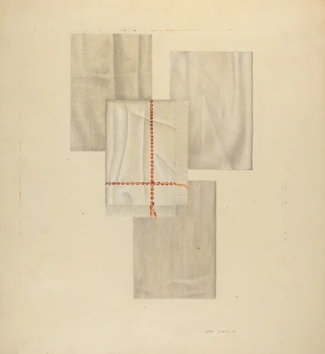 Zoar Linens by Jerry Guinta, index of american design, 1938