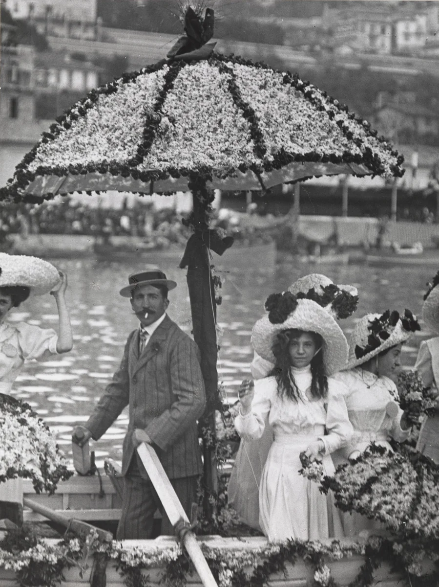 Bataille de Fleurs, Monaco by Unidentified Photographer, photograph, 1911