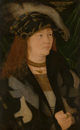 Portrait of Heinrich V (1479-1552), Duke of Mecklenburg by Jacopo de' Barbari, painting, 1507