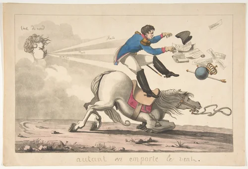 Gone with the Wind (Autant en emporte le vent ) by anonymous, print, 1815
