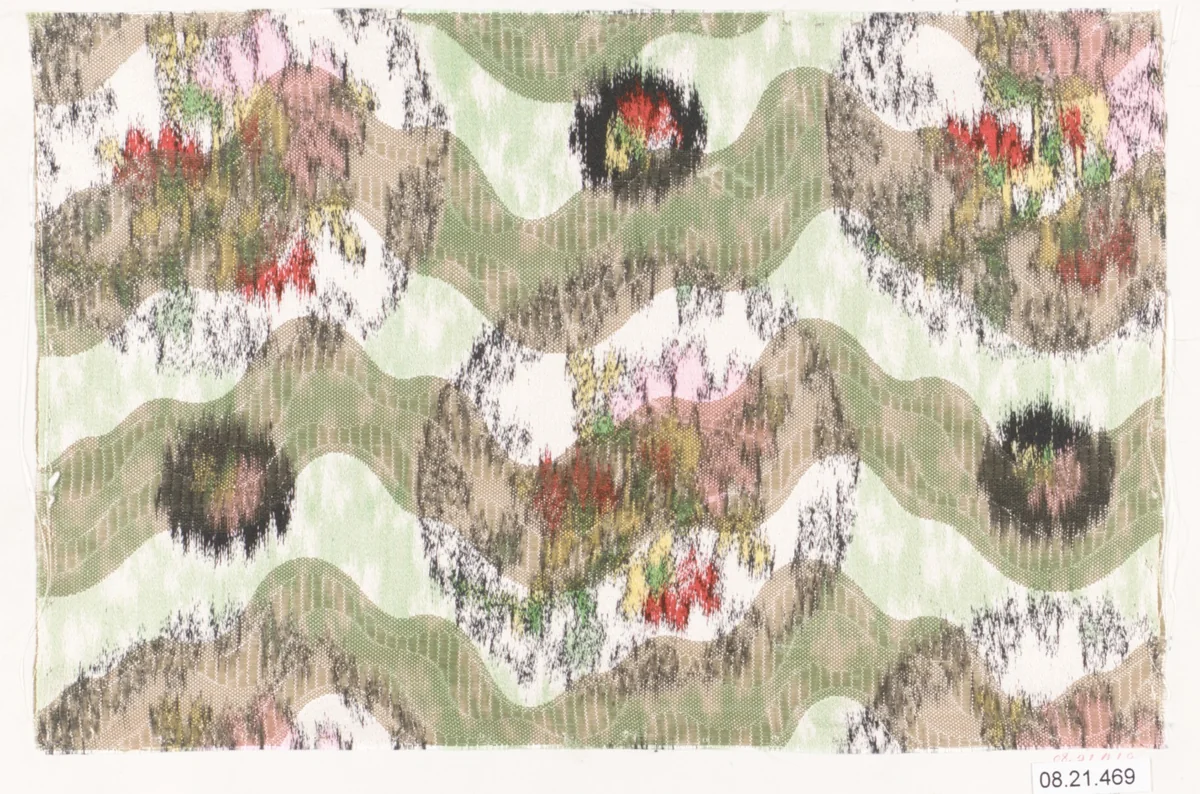 Textile sample by Unknown Designer, textile, 1900