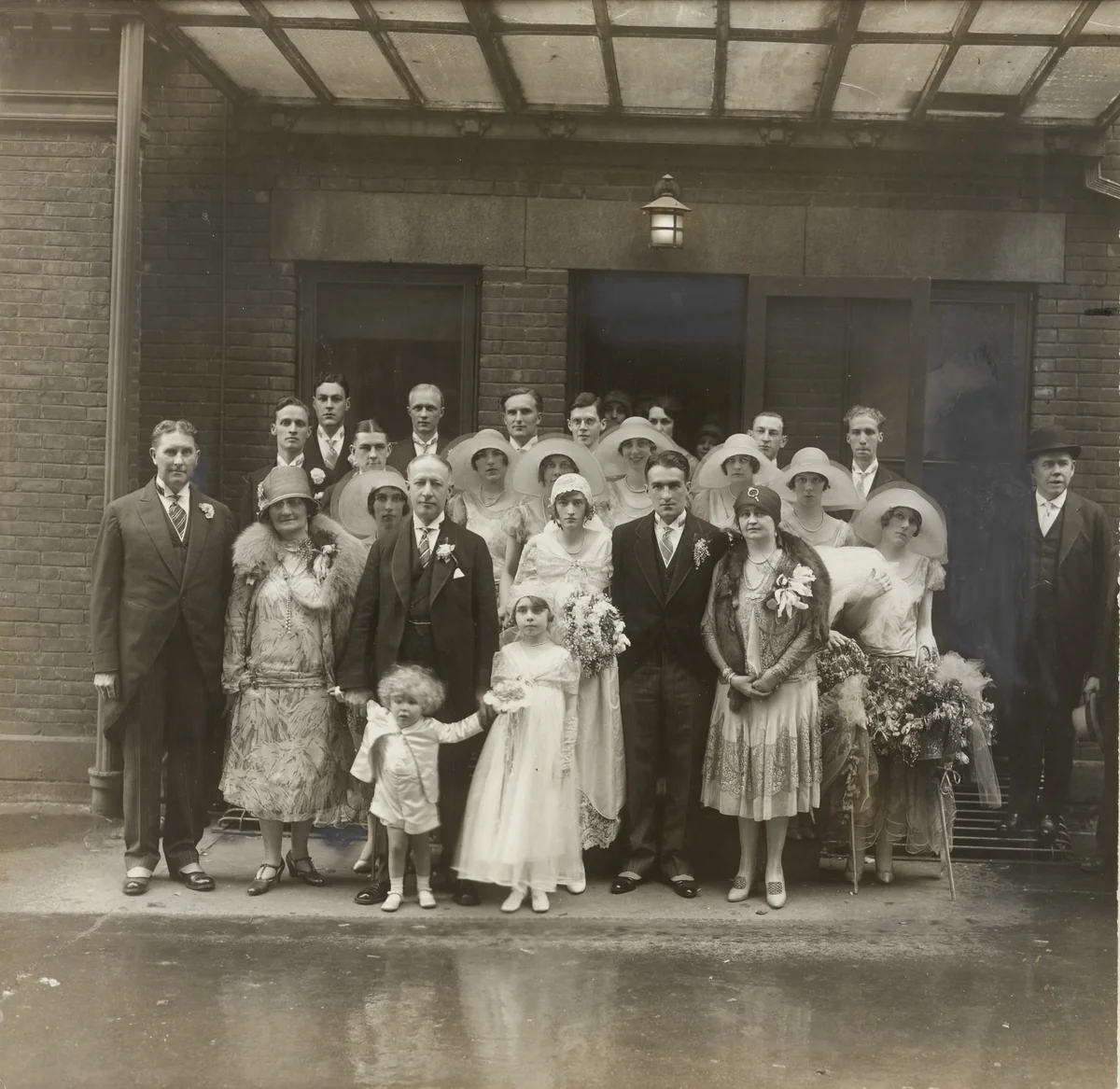 After the Wedding in Albany by Times Wide World Photos, photograph, 1928