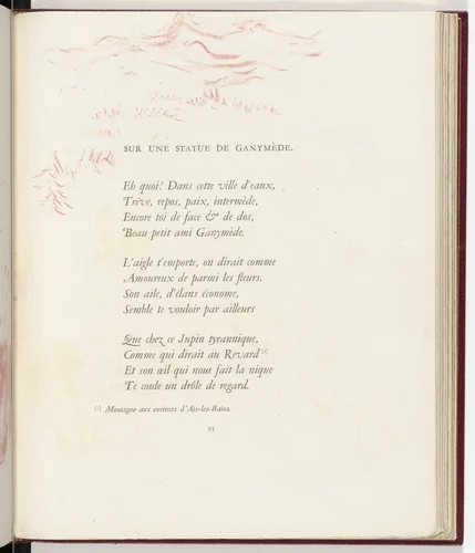 In-text plate (page 93) from Parallèlement (In Parallel) by Pierre Bonnard, illustrated book, 1900