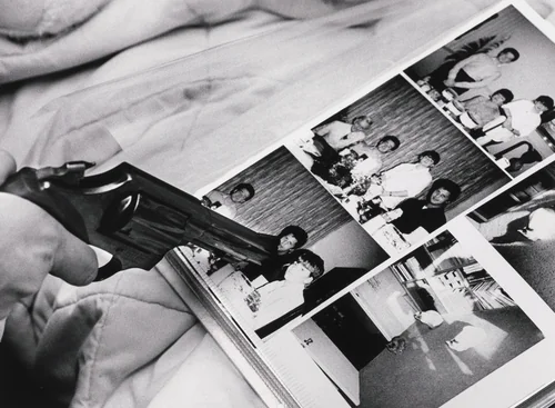 April by Jim Goldberg, photograph, 1989