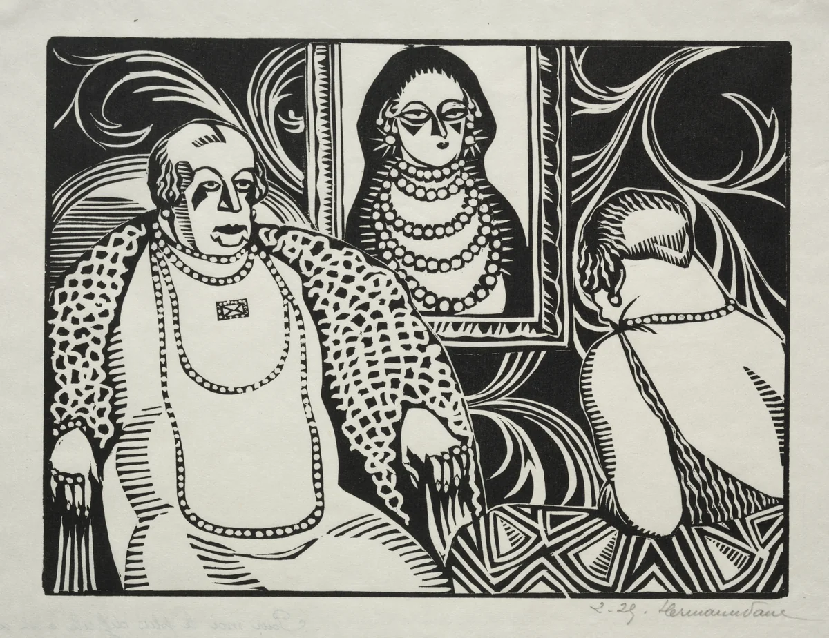 Pour moi le plus diffile c'est de m'habituer à porter un chapeau by Hermann Paul, print, 1900-1940