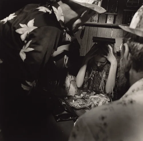 New Year's Eve Party, American Legion, Bangor, Pennsylvania by Larry Fink, photograph, 1980