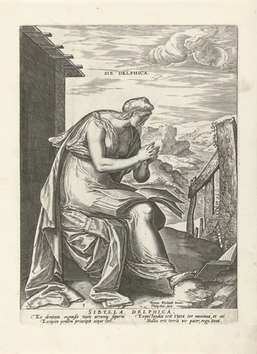 Delfische Sibille by Unknown, print, 1575