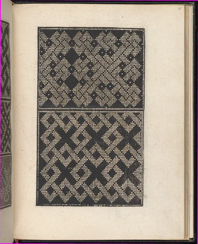 Page from Ein new kunstlich Modelbuch...(Page 35r) by Peter Quentel, book, 1544