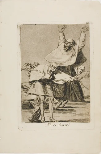 It is Time, plate 80 from Los Caprichos by Francisco José de Goya, print, 1797-1799