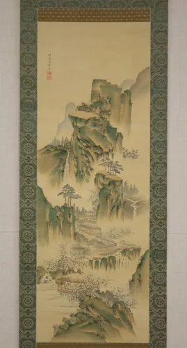Landscape by Nakabayashi Chikkei, painting, 1816-1867