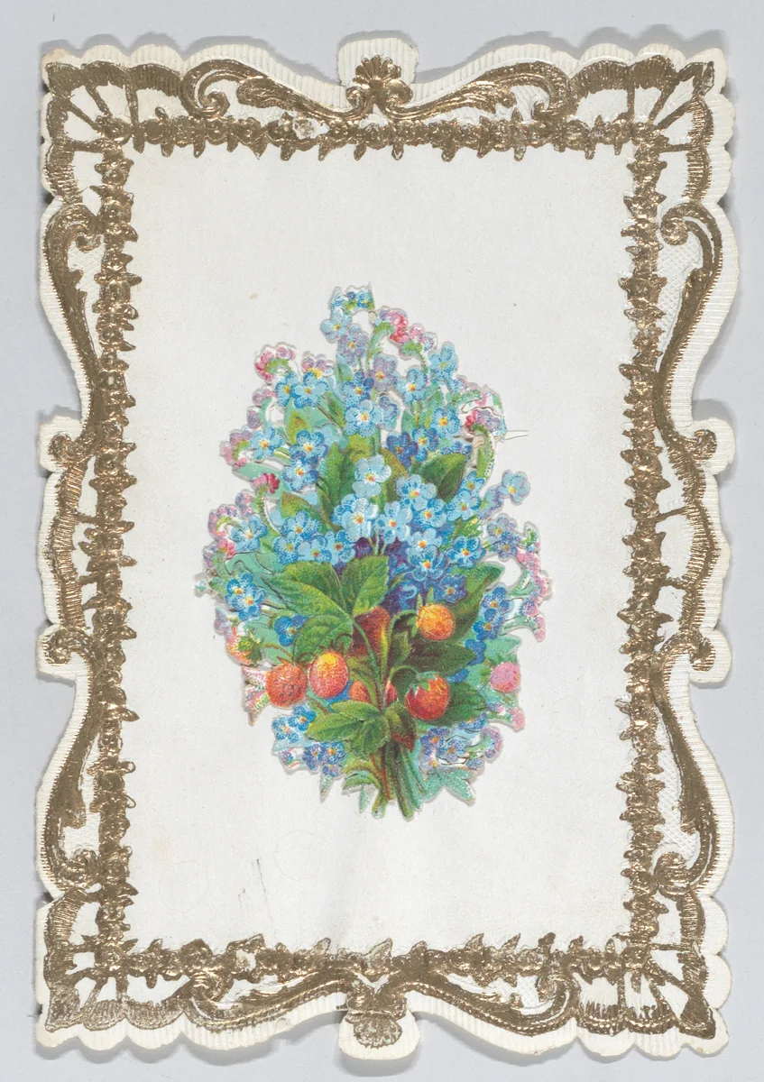 Valentine by anonymous, other, 1842-1875