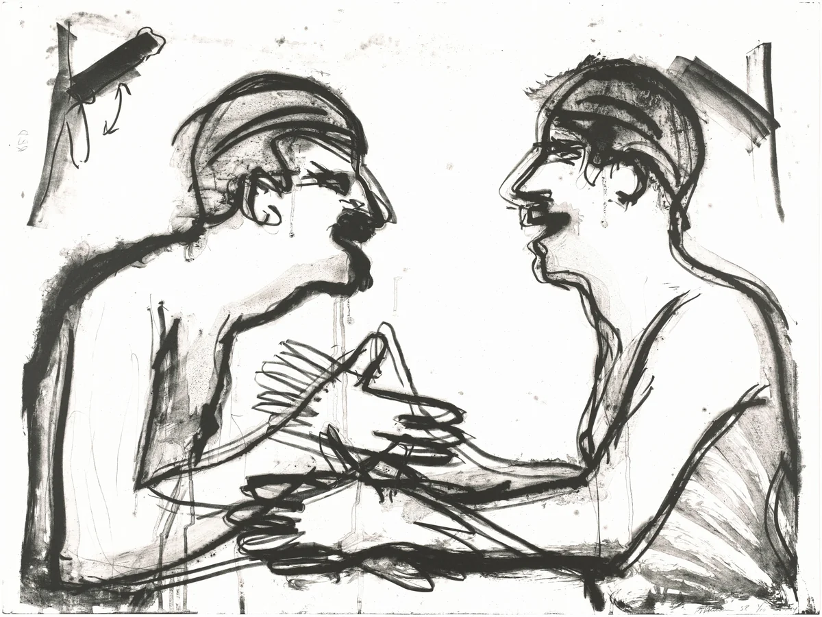 Untitled by Bruce Nauman, print, 1985-1994