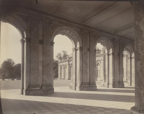 Grand Trianon by Eugène Atget, photograph, 1923