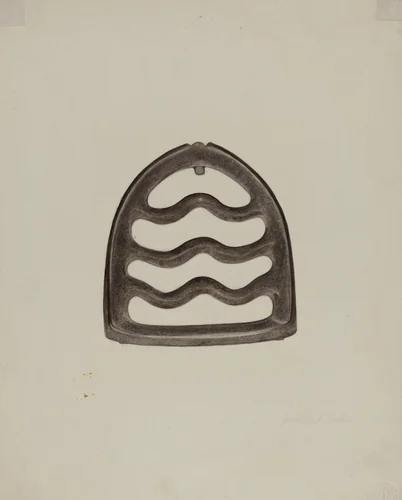 Trivet by Ardella Watkins, index of american design, 1941