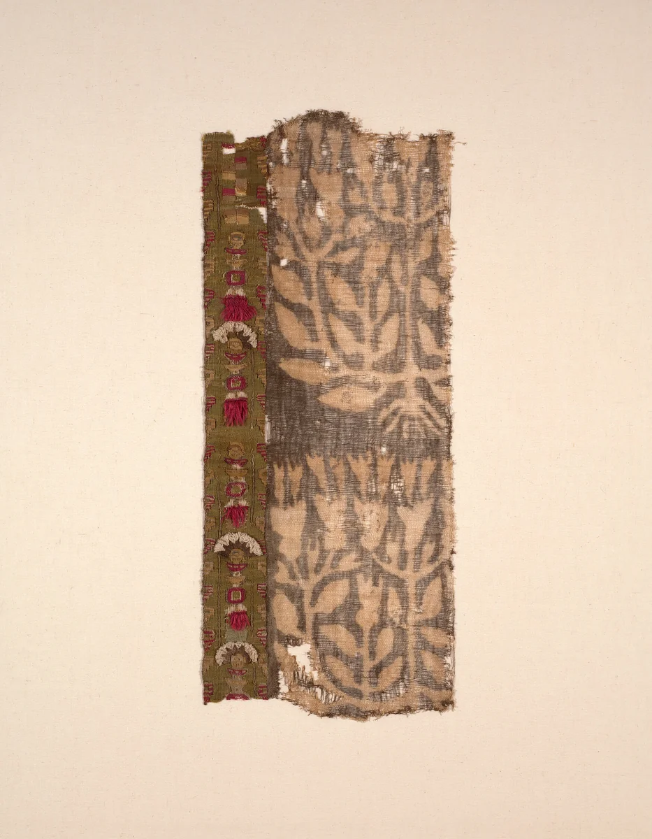 Fragment by Lambayeque, textile, 1000-1476