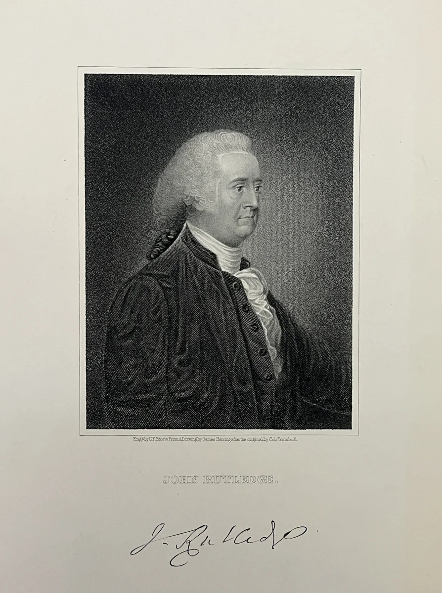 John Rutledge by G.F. Storm, other, 1800-1899