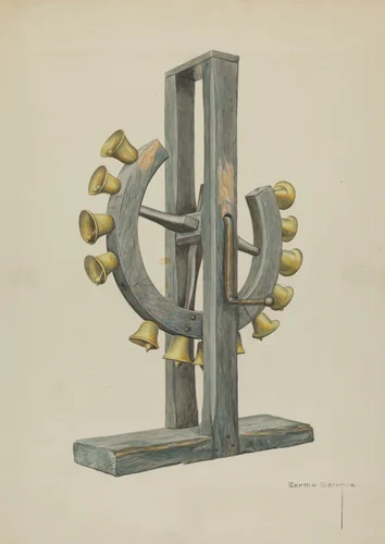 Mission Chimes by Bertha Semple, index of american design, 1938