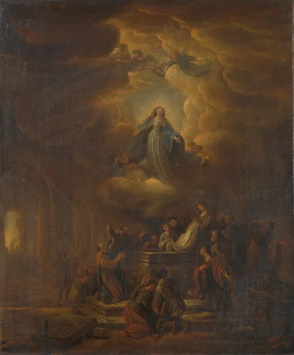 Assumption of the Virgin by Jacob de Wet, painting, 1640-1672