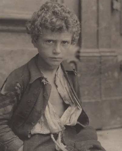 A Venetian Gamin by Alfred Stieglitz, photograph, 1894